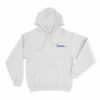 Iceman Logo Unisex Hoodie White
