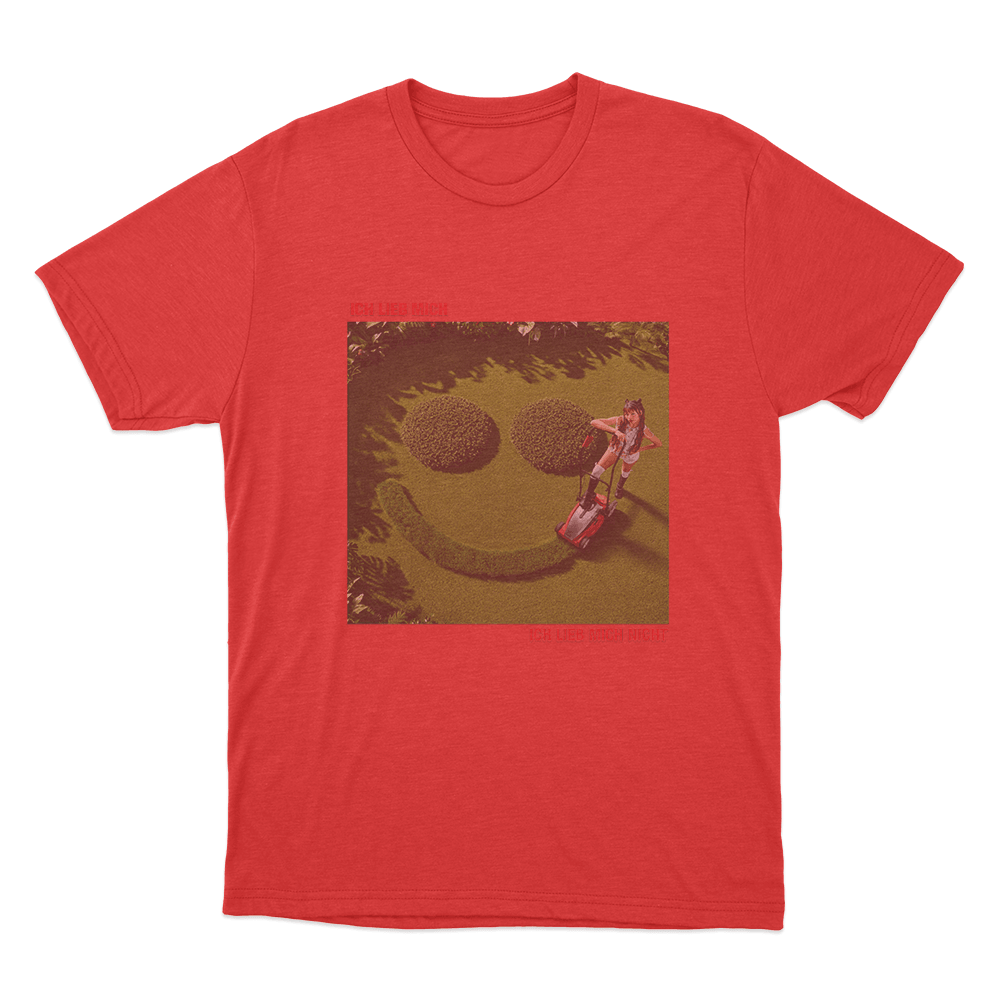 Ich Lieb Mich, Ich Lieb Mich Nicht Cover T Shirt Red Ich Lieb Mich Ich Lieb Mich Nicht Cover T Shirt Red