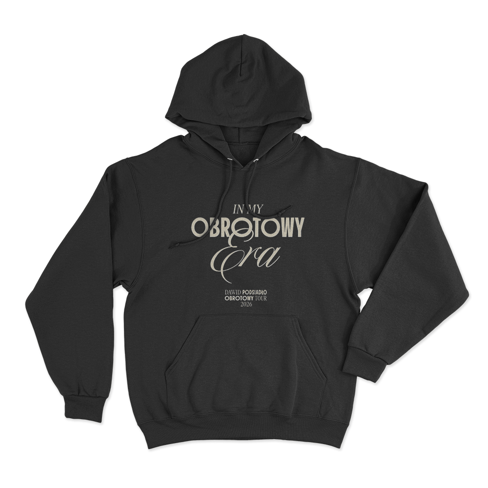 In My Obrotowy Era Unisex Hoodie Black In My Obrotowy Era Unisex Hoodie Black