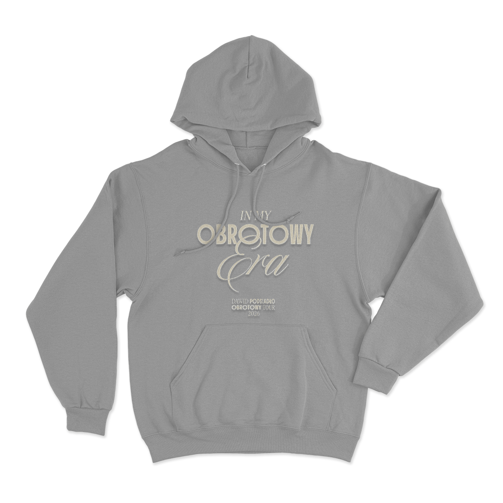 In My Obrotowy Era Unisex Hoodie Grey In My Obrotowy Era Unisex Hoodie Grey