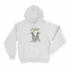 Just Two Girls Unisex Hoodie White