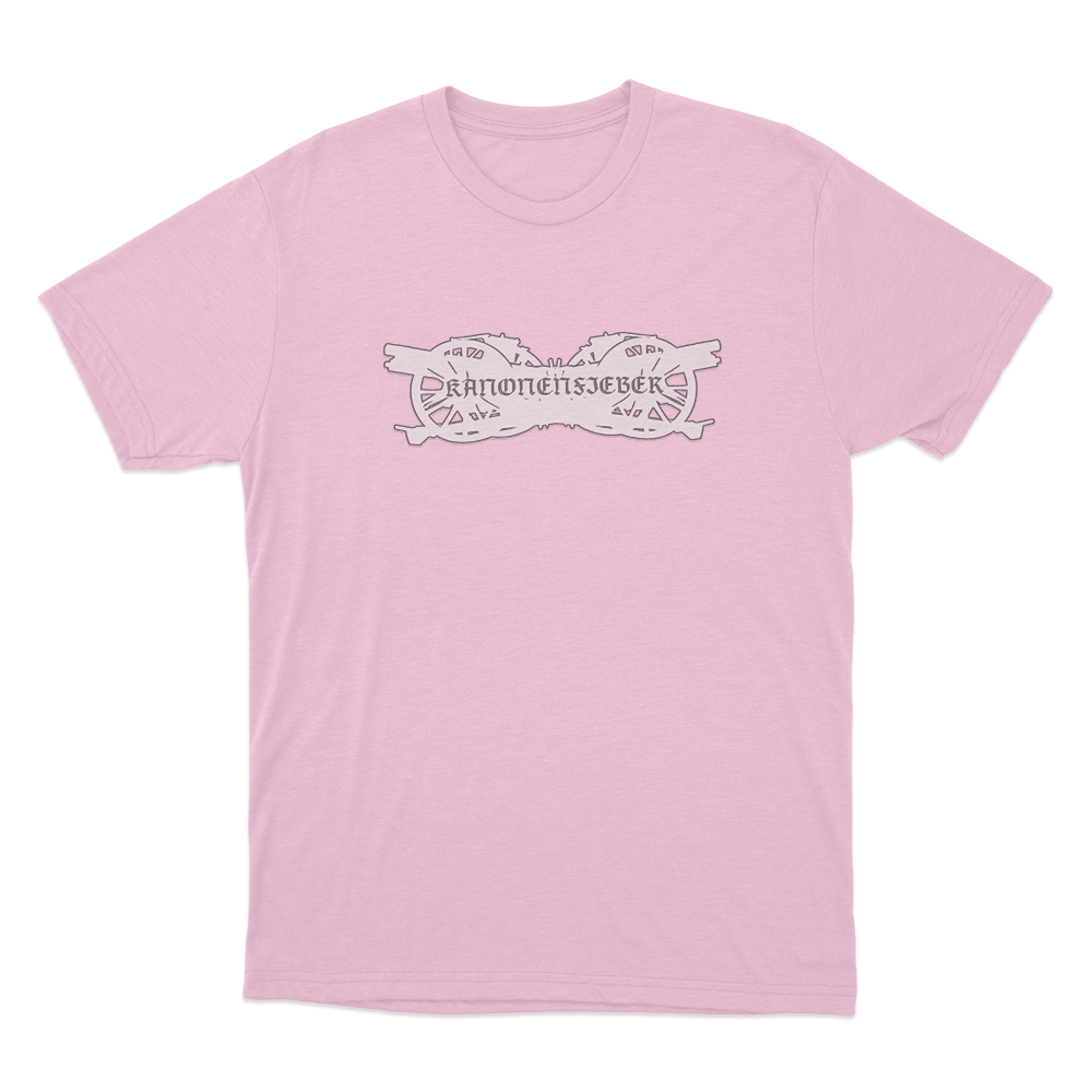 Kanonenfieber Classic Logo Unisex T Shirt Pink Kanonenfieber Classic Logo Unisex T Shirt Pink