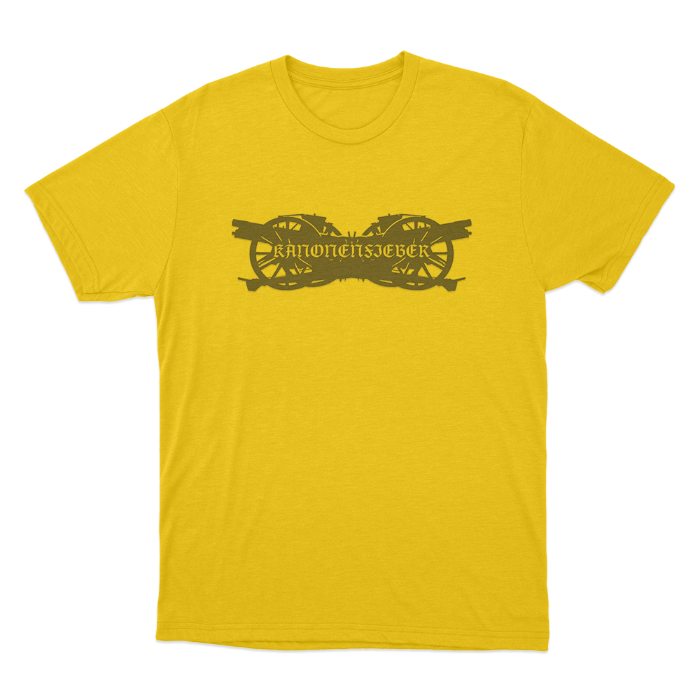 Kanonenfieber Logo Unisex T Shirt Yellow Kanonenfieber Logo Unisex T Shirt Yellow