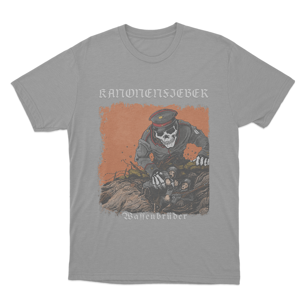 Kanonenfieber Waffenbrüder Unisex T Shirt Grey Kanonenfieber Waffenbruder Unisex T Shirt Grey