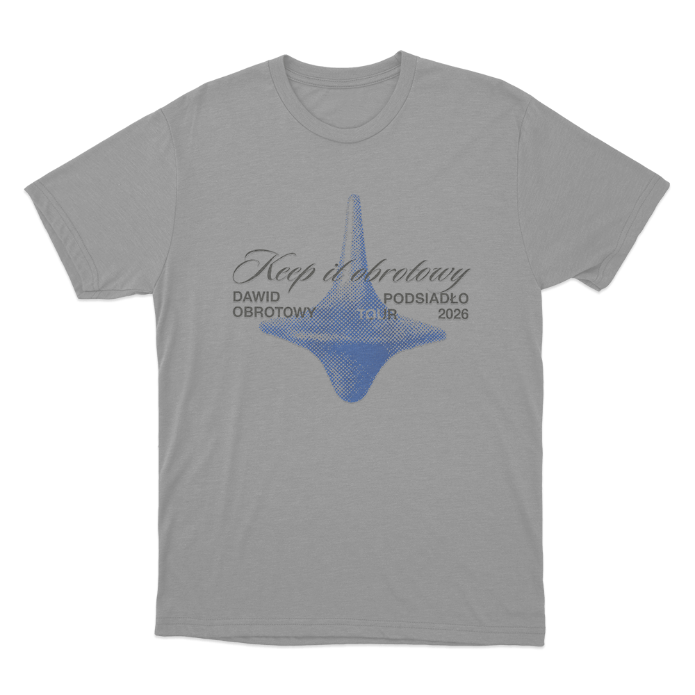Keep It Obrotowy Tour 2026 Unisex T Shirt Grey Keep It Obrotowy Tour 2026 Unisex T Shirt Grey