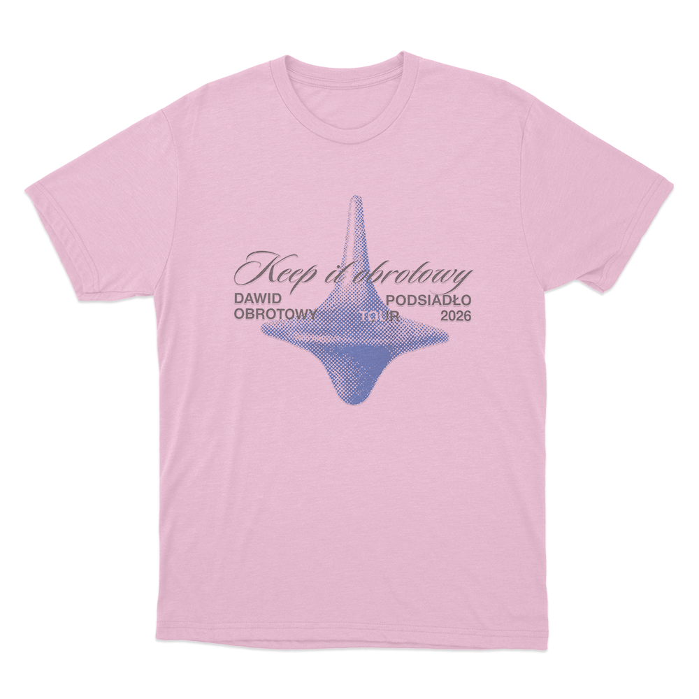 Keep It Obrotowy Tour 2026 Unisex T Shirt Pink Keep It Obrotowy Tour 2026 Unisex T Shirt Pink