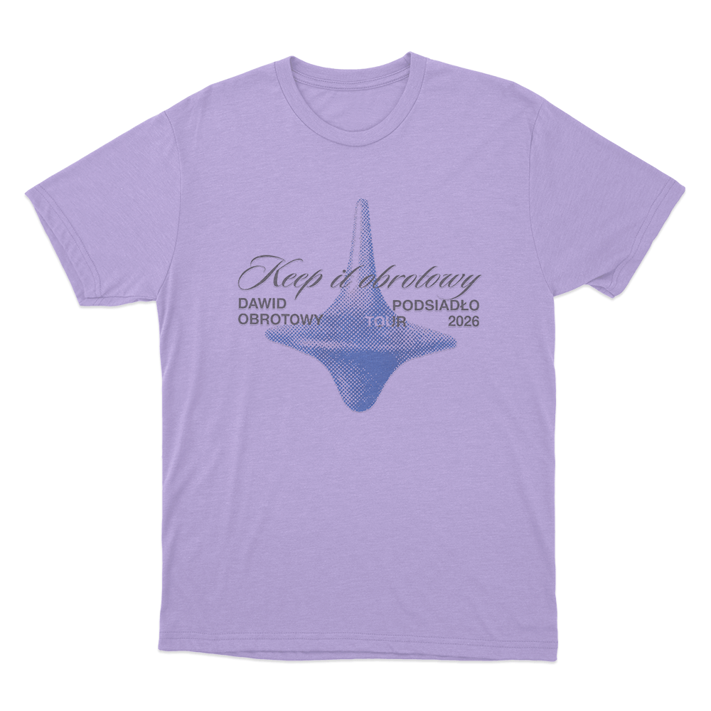 Keep It Obrotowy Tour 2026 Unisex T Shirt Purple Keep It Obrotowy Tour 2026 Unisex T Shirt Purple