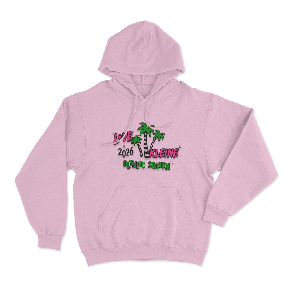 LVE Kleine Olympic Stadium 2026 Unisex Hoodie Pink LVE Kleine Olympic Stadium 2026 Unisex Hoodie Pink