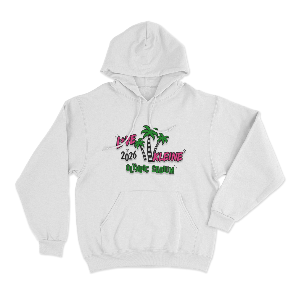 LVE Kleine Olympic Stadium 2026 Unisex Hoodie White LVE Kleine Olympic Stadium 2026 Unisex Hoodie White