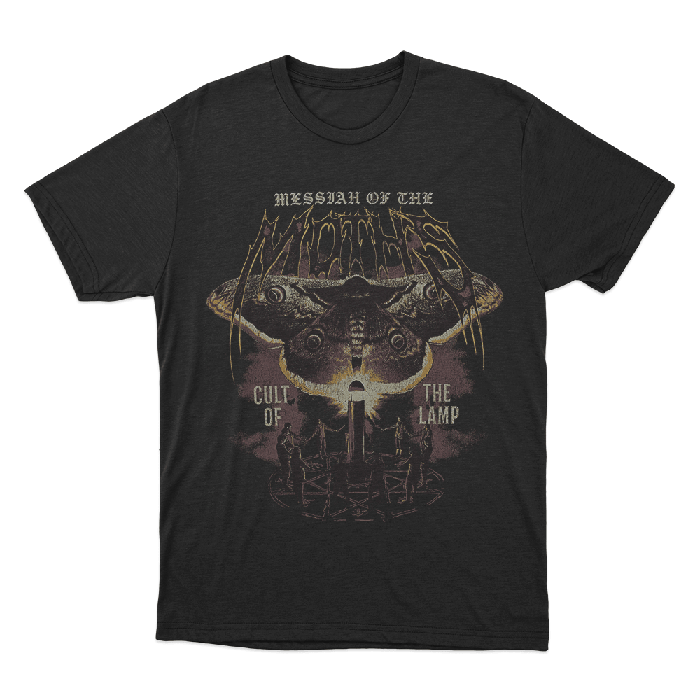 Messiah Of The Moths Unisex T Shirt Black Messiah Of The Moths Unisex T Shirt Black