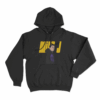 Milo J Cartoon Character Unisex Hoodie Black
