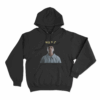 Milo J Classic Portrait Unisex Hoodie Black
