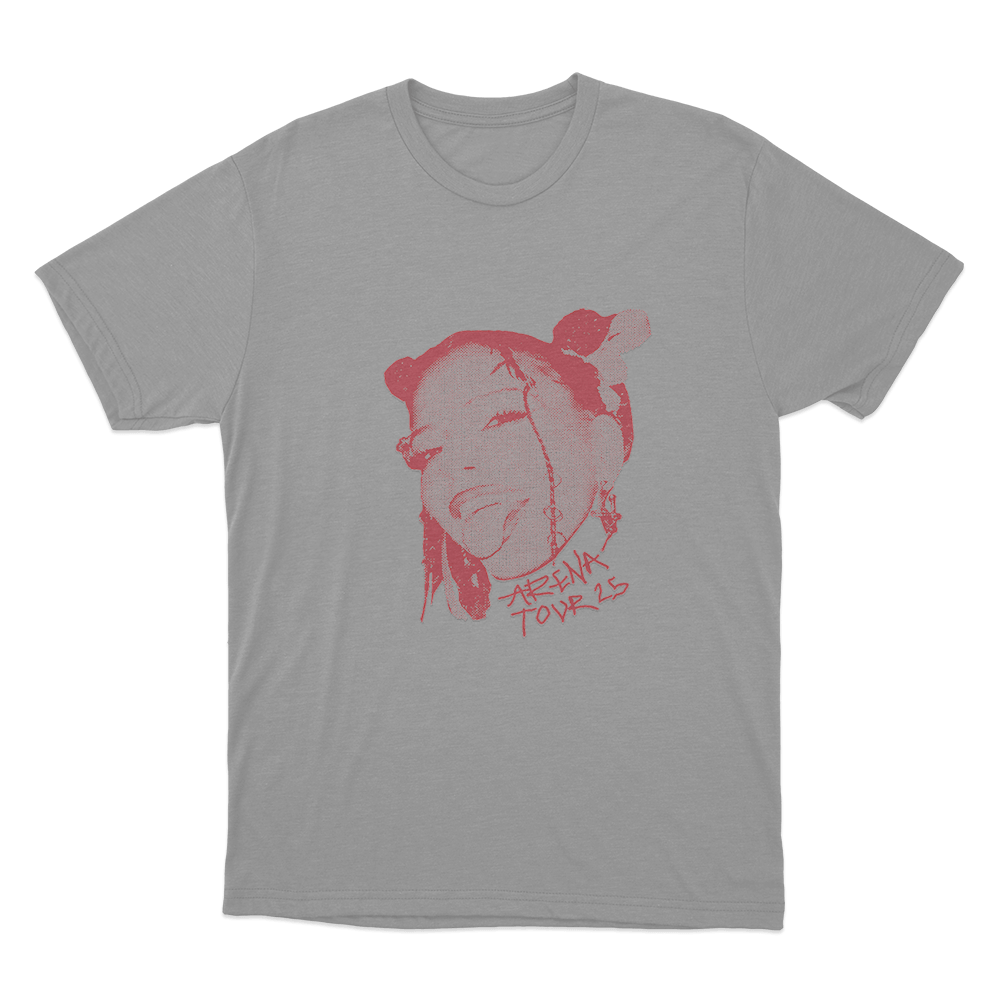 Nina Chuba Tour 25 Unisex T Shirt Grey Nina Chuba Tour 25 Unisex T Shirt Grey