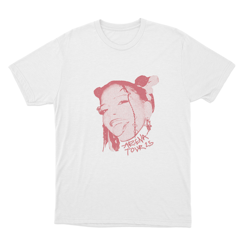 Nina Chuba Tour 25 Unisex T Shirt White Nina Chuba Tour 25 Unisex T Shirt White