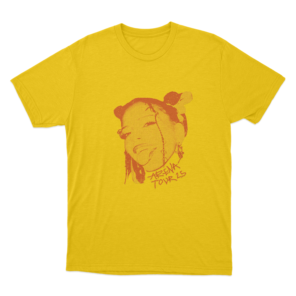 Nina Chuba Tour 25 Unisex T Shirt Yellow Nina Chuba Tour 25 Unisex T Shirt Yellow