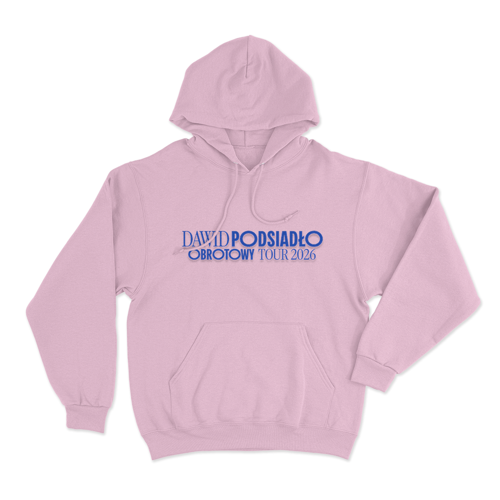 Obrotowy Tour 2026 Unisex Hoodie Pink Obrotowy Tour 2026 Unisex Hoodie Pink