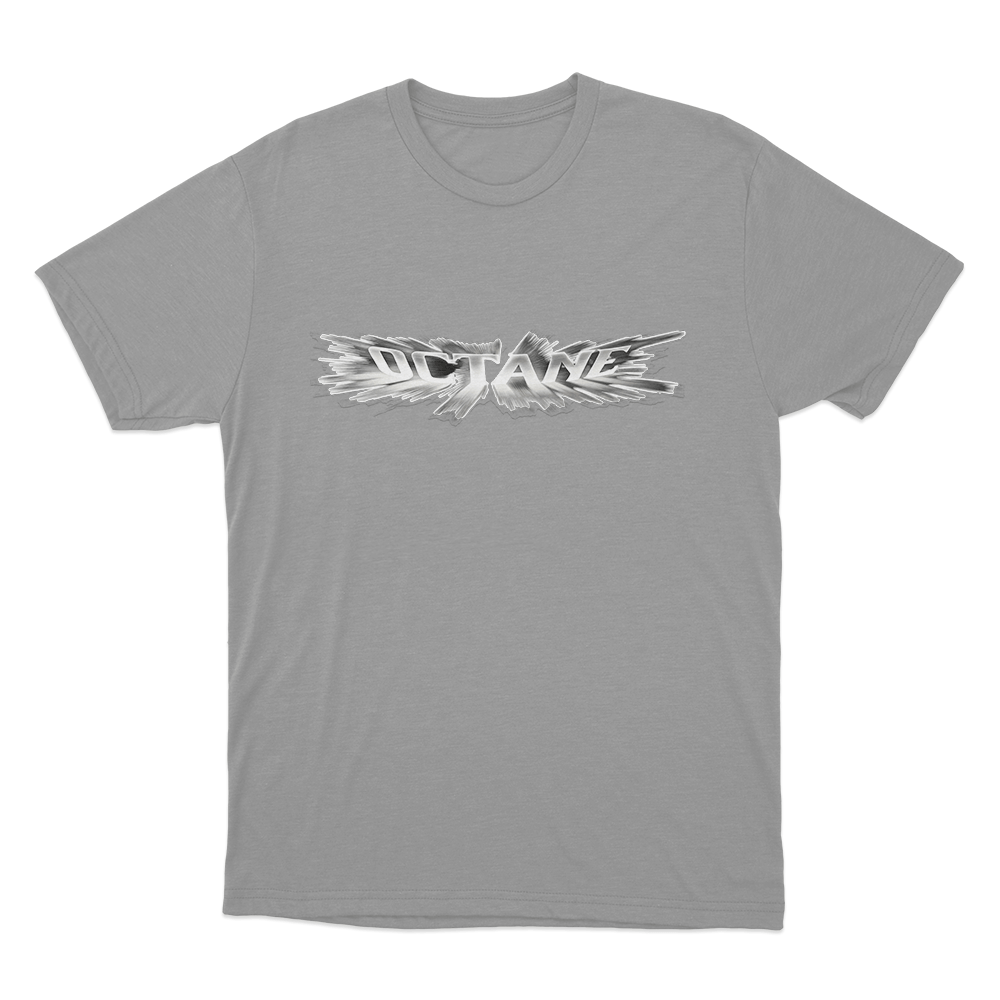 Octane Burst Uniex T Shirt Grey Octane Burst Uniex T Shirt Grey