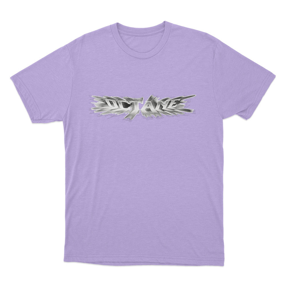Octane Burst Uniex T Shirt Purple Octane Burst Uniex T Shirt Purple