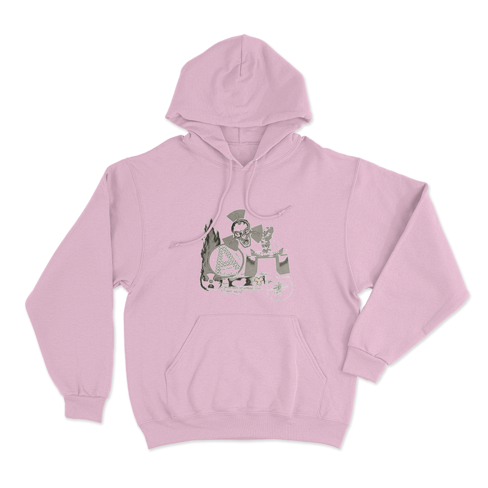 Octane Collage Unisex Hoodie Pink Octane Collage Unisex Hoodie Pink