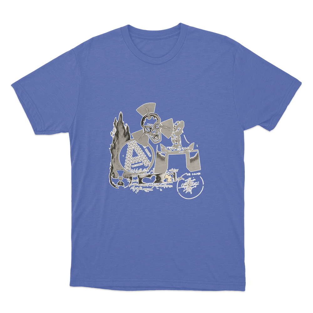 Octane Collage Unisex T Shirt Blue Octane Collage Unisex T Shirt Blue