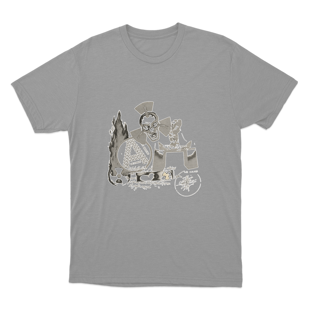Octane Collage Unisex T Shirt Grey Octane Collage Unisex T Shirt Grey