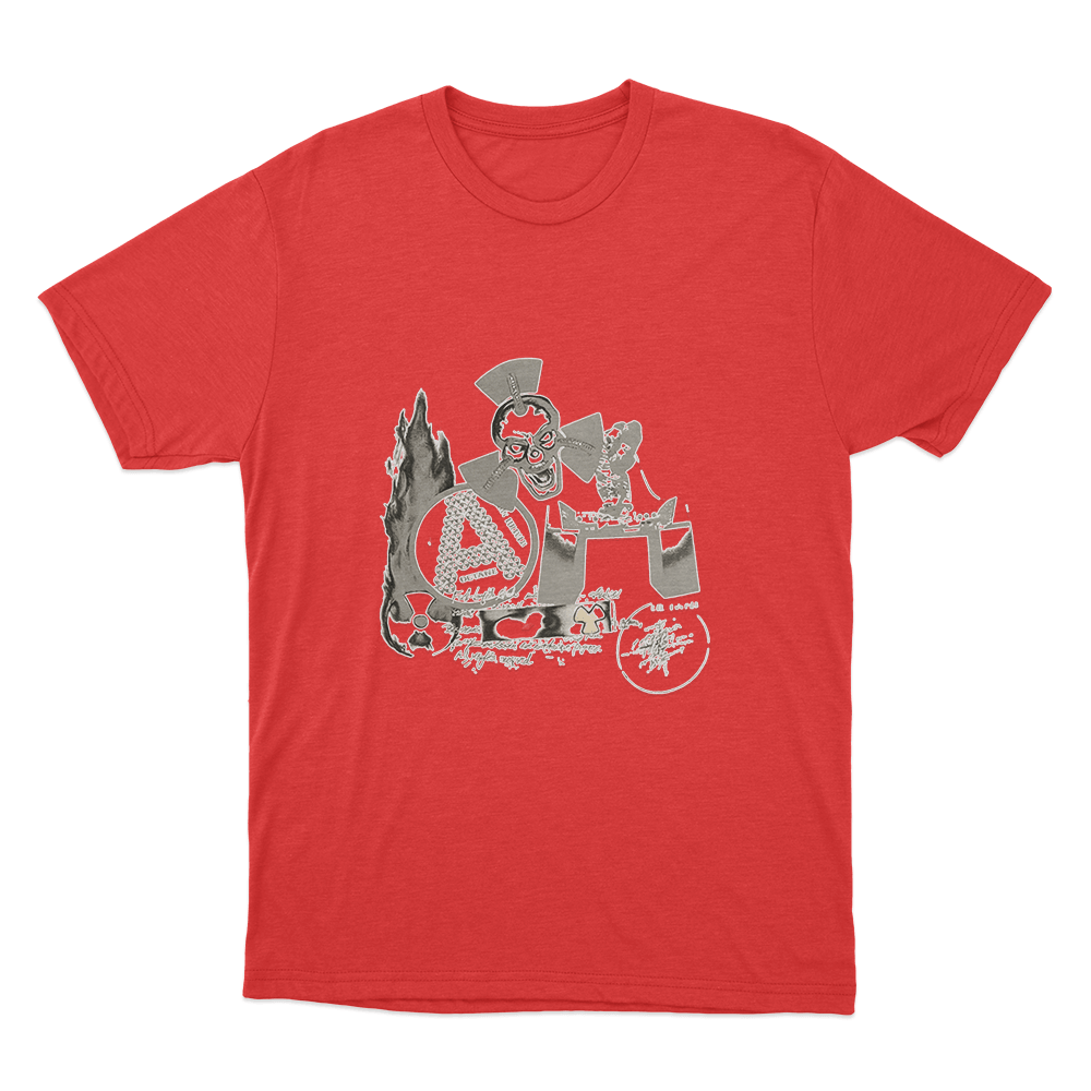 Octane Collage Unisex T Shirt Red Octane Collage Unisex T Shirt Red