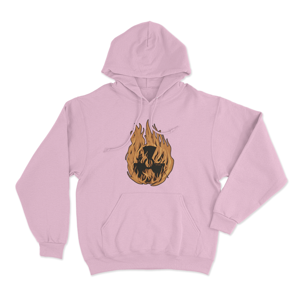 Octane Flame Unisex Hoodie Pink Octane Flame Unisex Hoodie Pink