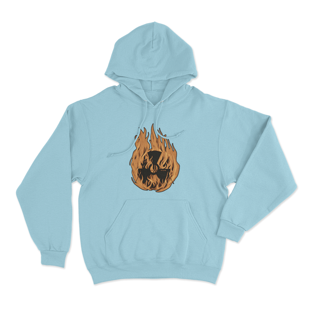 Octane Flame Unisex Hoodie Sky Blue Octane Flame Unisex Hoodie Sky Blue