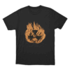 Octane Flame Unisex T Shirt Black