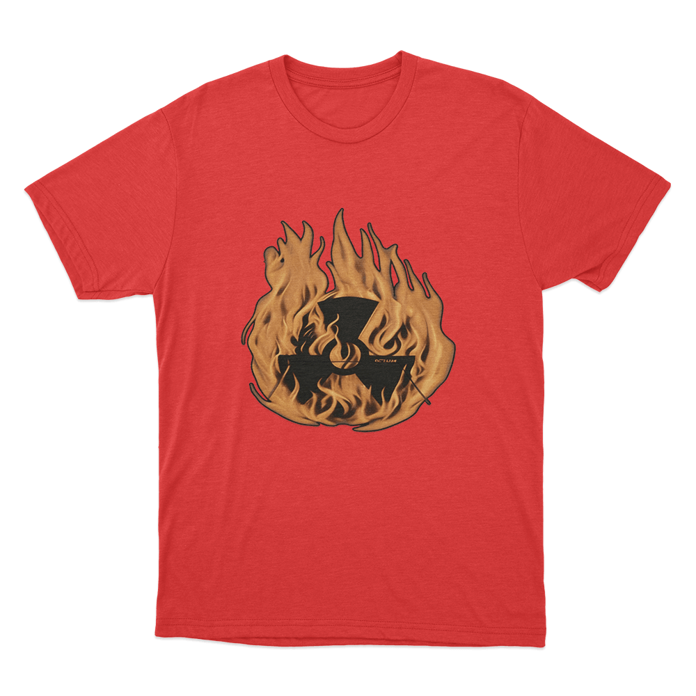 Octane Flame Unisex T Shirt Red Octane Flame Unisex T Shirt Red