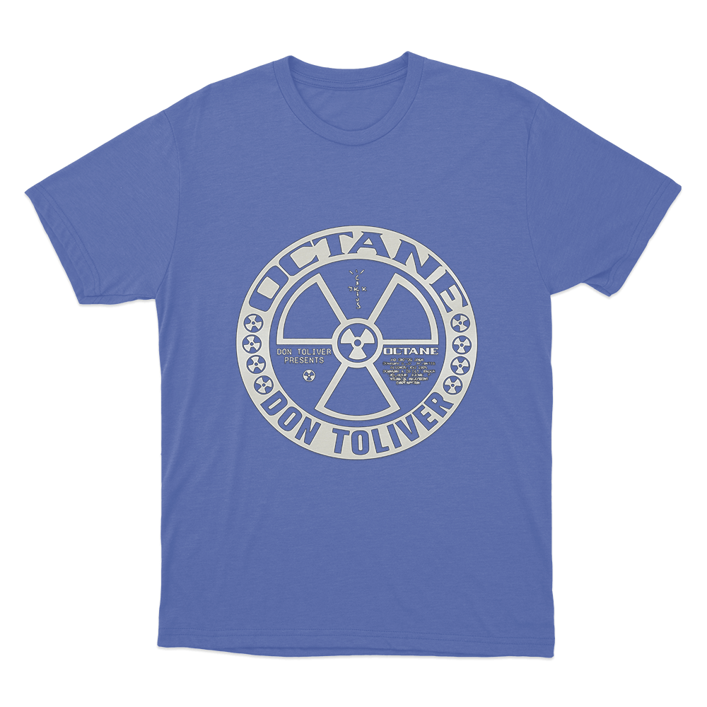 Octane Gear Unisex T Shirt Blue Octane Gear Unisex T Shirt Blue