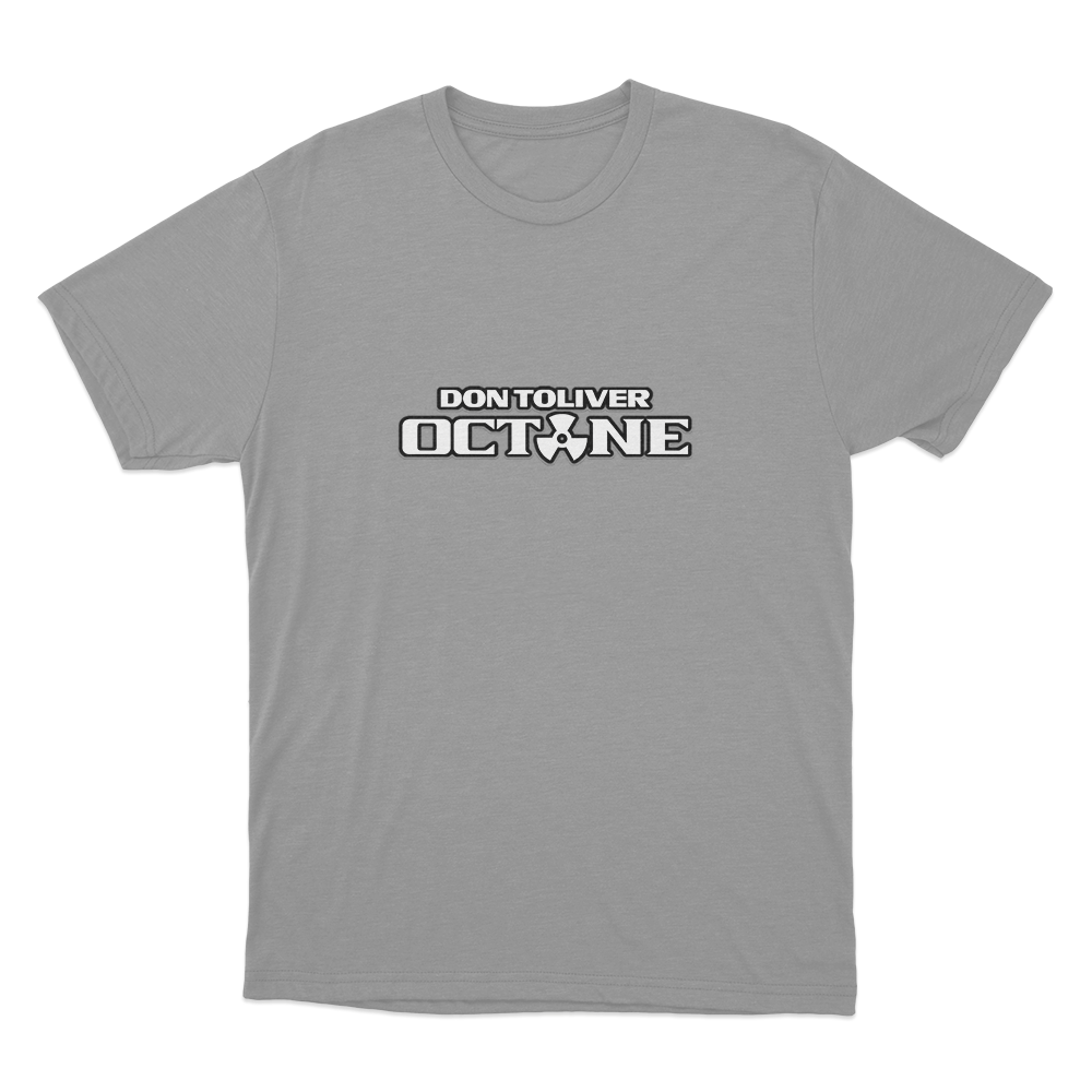 Octane Logo Unisex T Shirt Grey Octane Logo Unisex T Shirt Grey