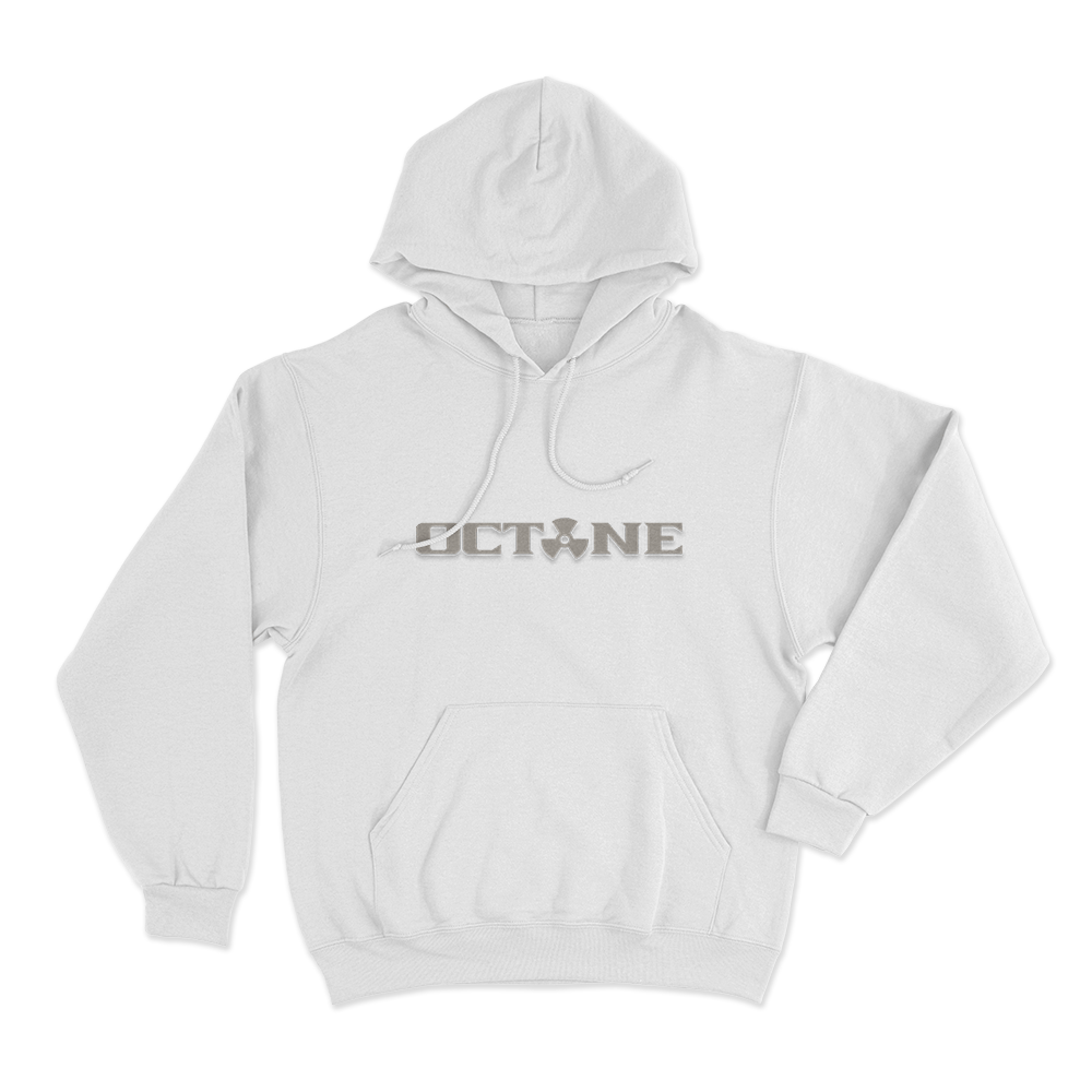 Octane Research Unisex Hoodie White Octane Research Unisex Hoodie White