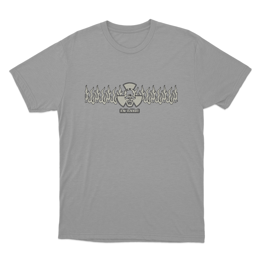 Octane Skull Unisex T Shirt Grey Octane Skull Unisex T Shirt Grey