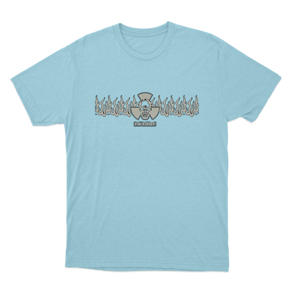 Octane Skull Unisex T Shirt Sky Blue Octane Skull Unisex T Shirt Sky Blue