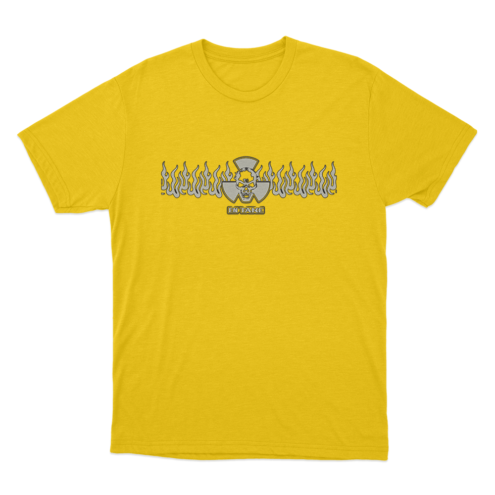 Octane Skull Unisex T Shirt Yellow Octane Skull Unisex T Shirt Yellow