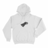 Payton King Rat Unisex Hoodie White