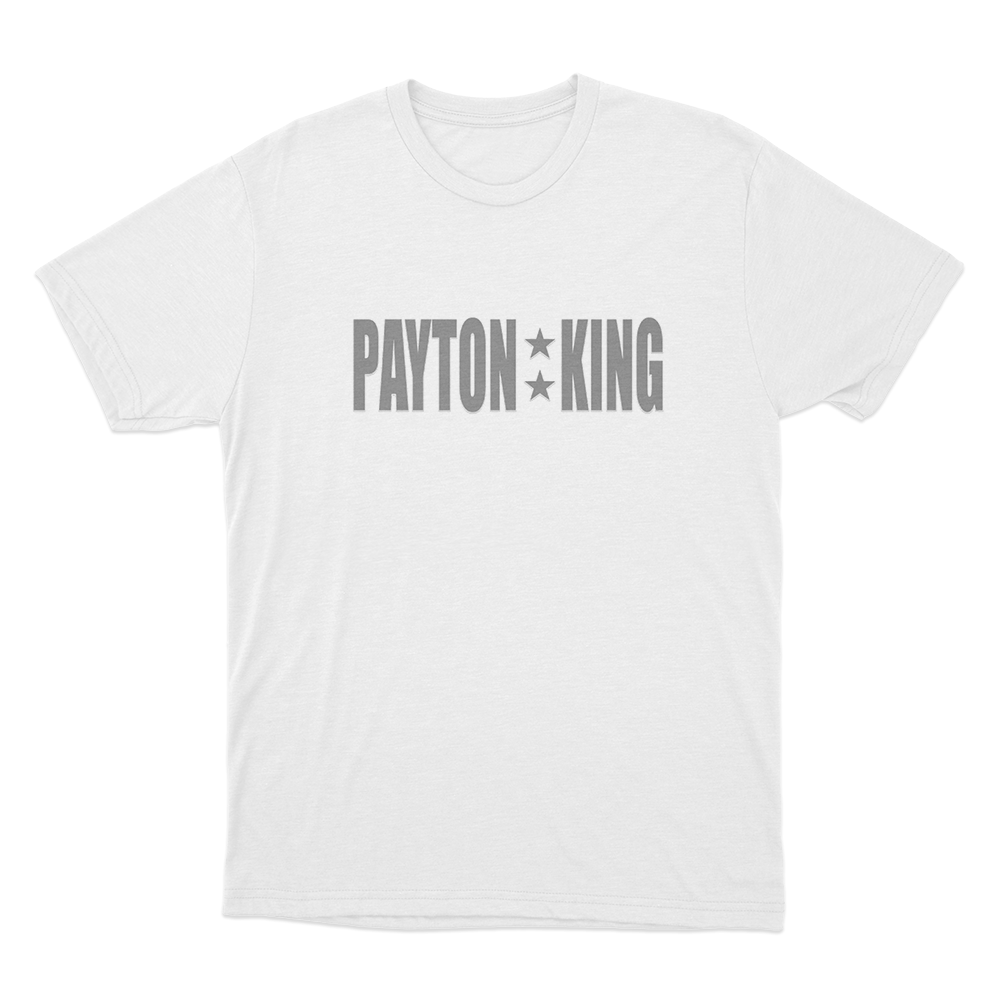 Payton King Unisex T Shirt White Payton King Unisex T Shirt White