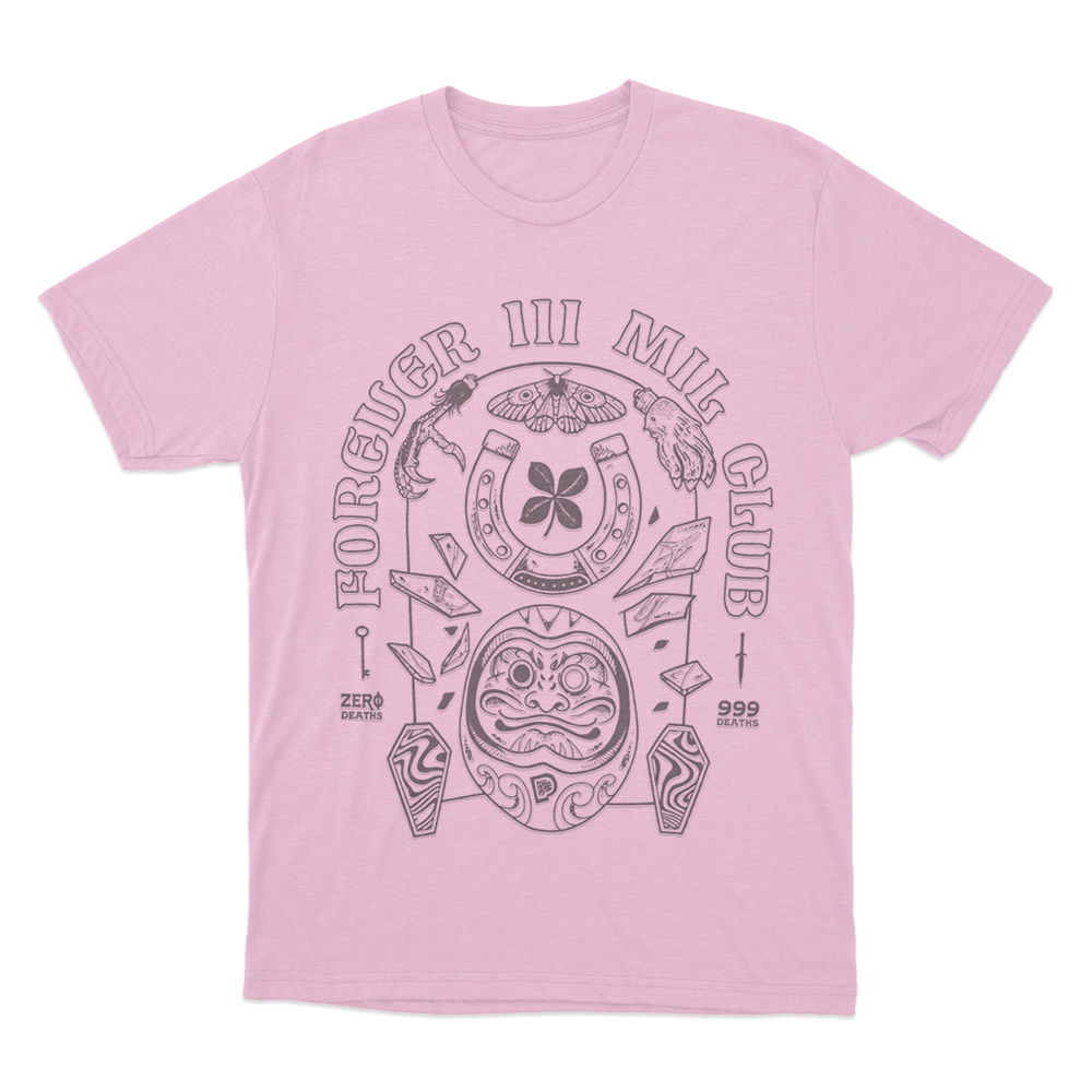 Pewdiepie 111 Club Unisex T Shirt Pink Pewdiepie 111 Club Unisex T Shirt Pink