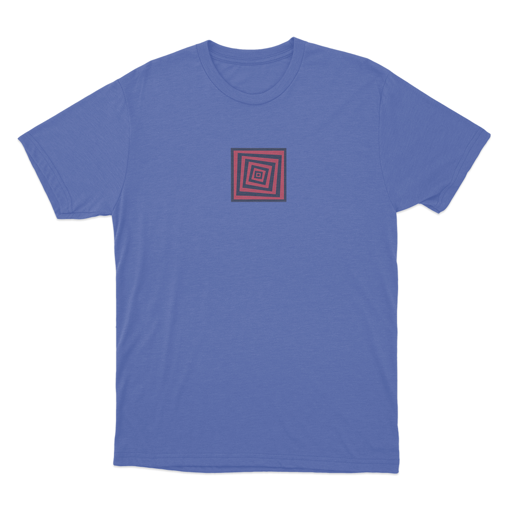 Pewdiepie Spiral Illusion Icon Unisex T Shirt Blue Pewdiepie Spiral Illusion Icon Unisex T Shirt Blue