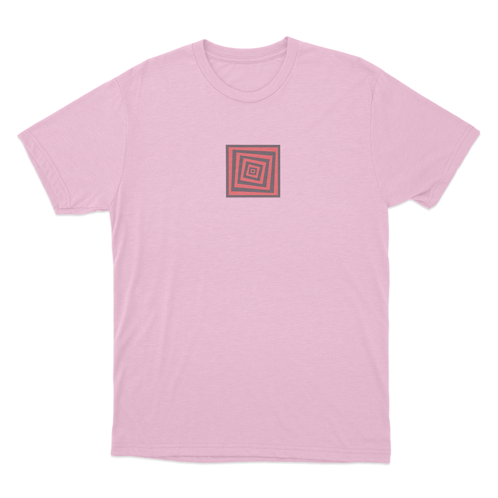 Pewdiepie Spiral Illusion Icon Unisex T Shirt Pink Pewdiepie Spiral Illusion Icon Unisex T Shirt Pink