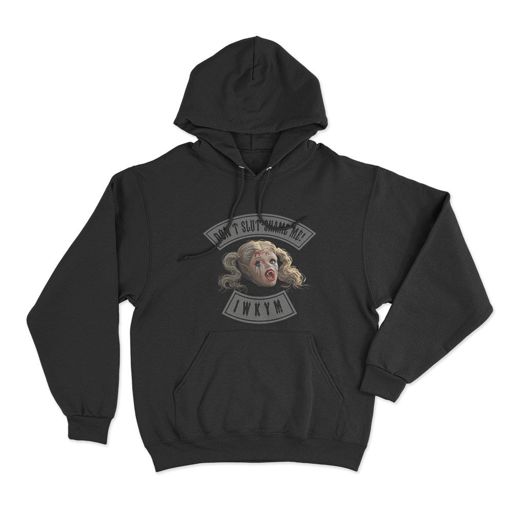 Samantha Unisex Hoodie Black Samantha Unisex Hoodie Black