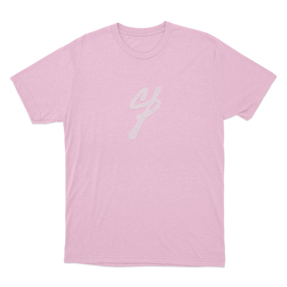 Signature Logo Unisex T Shirt Pink Signature Logo Unisex T Shirt Pink