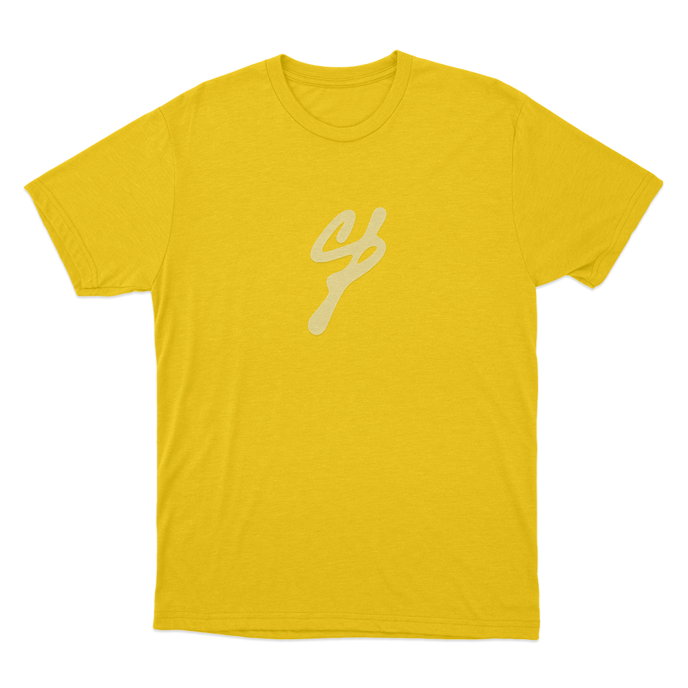 Signature Logo Unisex T Shirt Yellow Signature Logo Unisex T Shirt Yellow