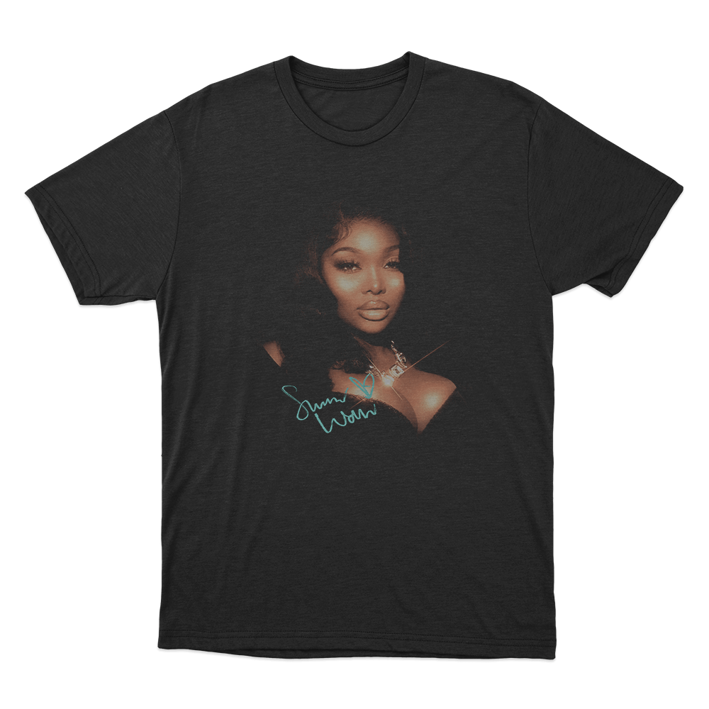 Signature Portrait Unisex T Shirt Black Signature Portrait Unisex T Shirt Black