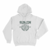 Sinjin Vancleef County Unisex Hoodie White