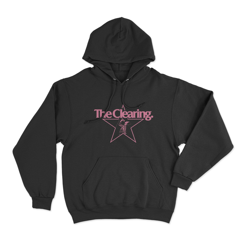 The Clearing Star Unisex Hoodie Black The Clearing Star Unisex Hoodie Black