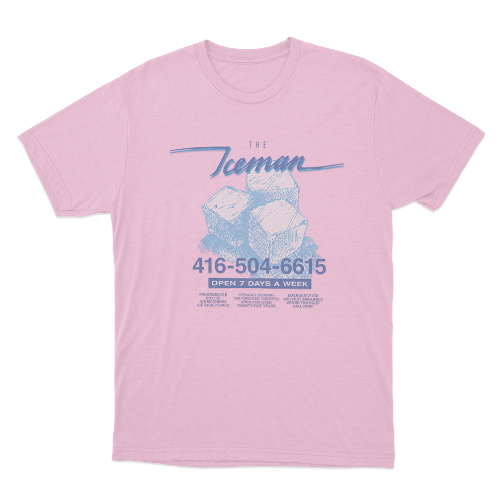 The Iceman Open 7 Days A Week Unisex T Shirt Pink The Iceman Open 7 Days A Week Unisex T Shirt Pink
