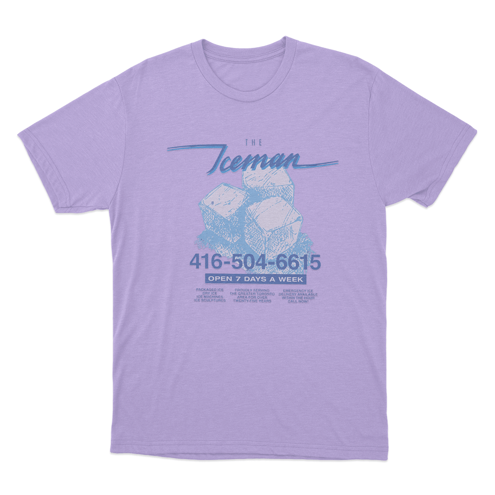 The Iceman Open 7 Days A Week Unisex T Shirt Purple The Iceman Open 7 Days A Week Unisex T Shirt Purple