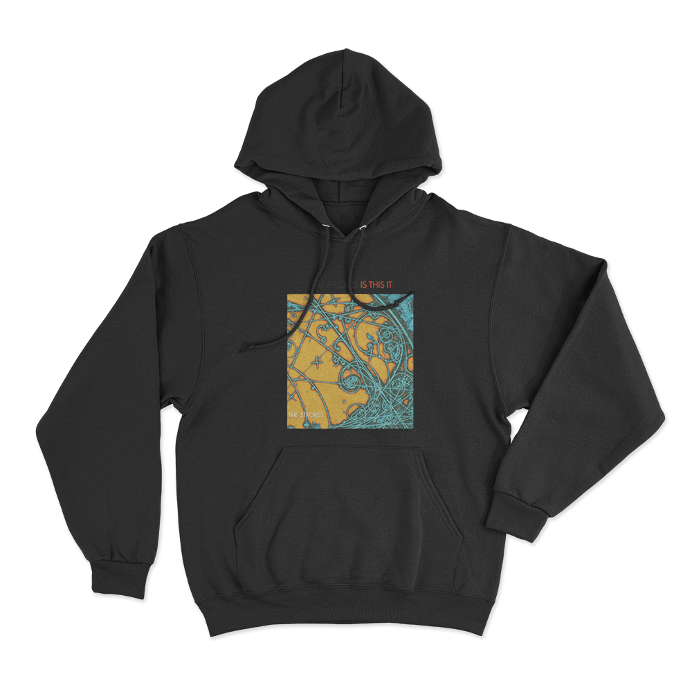 The Strokes Is This It Unisex Hoodie Black The Strokes Is This It Unisex Hoodie Black